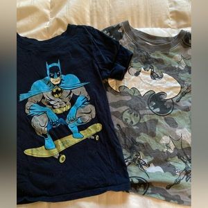 Boys 5T Batman Shirts - 2 for 1